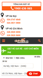 Mobile Screenshot of datvere.vn