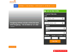 Tablet Screenshot of datvere.com.vn